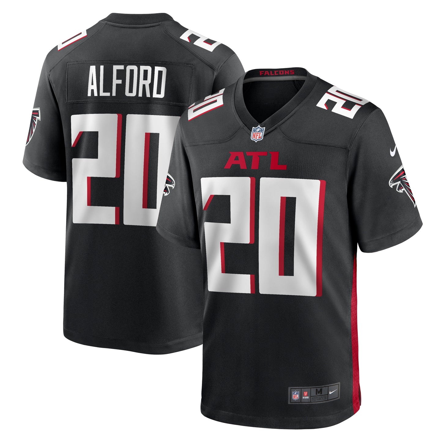 Dee Alford Atlanta Falcons Nike Team Game Jersey - Black