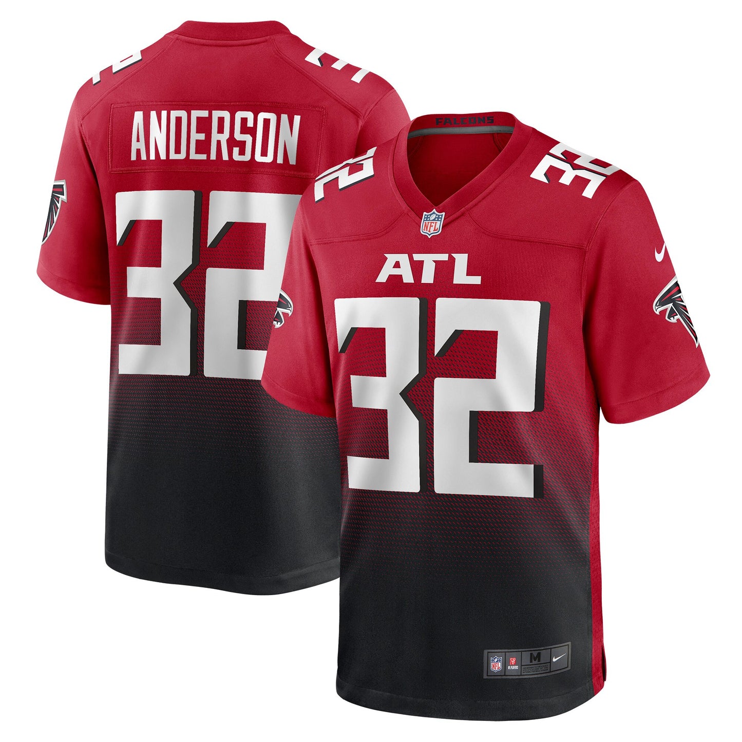 Jamal Anderson Atlanta Falcons Nike Retired Player Alternate Game Jersey - Red